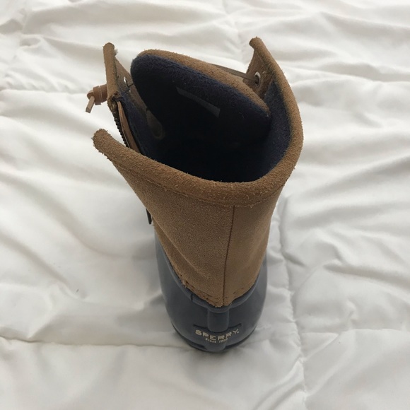 Women’s Sperry Saltwater Canvas Duck Boots - Picture 9 of 16